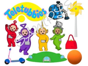 Teletubbies Edible Icing Sheet A4 Cake Toppers