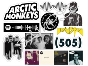 Arctic Monkeys Edible Icing Sheet A4 Cake Toppers