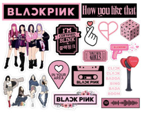 Blackpink Edible Icing Sheet A4 Cake Toppers