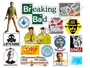 Breaking Bad Edible Icing Sheet A4 Cake Toppers