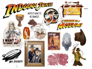 Indiana Jones Edible Icing Sheet A4 Cake Toppers