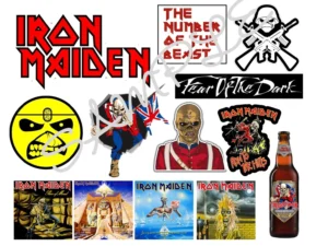 Iron Maiden Edible Icing Sheet A4 Cake Toppers