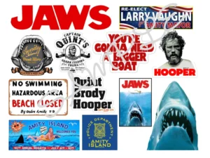 Jaws Edible Icing Sheet A4 Cake Toppers