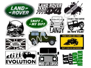 Land Rover Themed Edible Icing Sheet A4 Cake Toppers