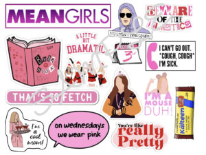 Mean Girls Edible Icing Sheet A4 Cake Toppers