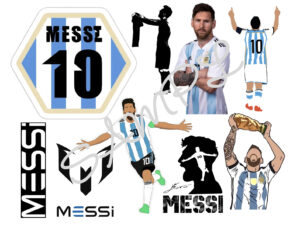 Leo Messi Edible Icing Sheet A4 Cake Toppers