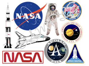 NASA Edible Icing Sheet A4 Cake Topper