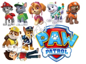 Paw Patrol Edible Icing Sheet A4 Cake Toppers