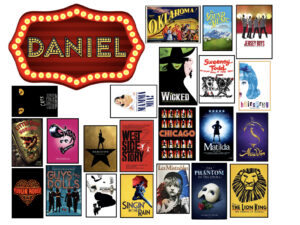 Musicals Personalised Edible Icing Sheet A4 Cake Toppers