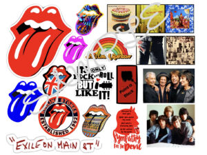 Rolling Stones Edible Icing Sheet A4 Cake Toppers