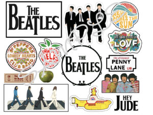The Beatles Edible Icing Sheet A4 Cake Toppers