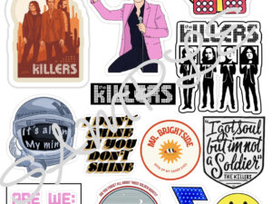 The Killers Edible Icing Sheet A4 Cake Toppers
