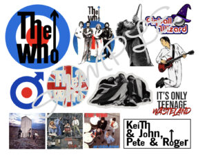 The Who Edible Icing Sheet A4 Cake Toppers