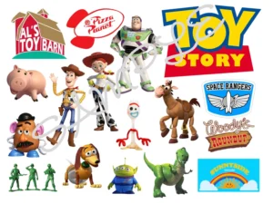Toy Story Edible Icing Sheet A4 Cake Toppers