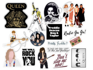 Queen band Edible Icing Sheet A4 Cake Toppers