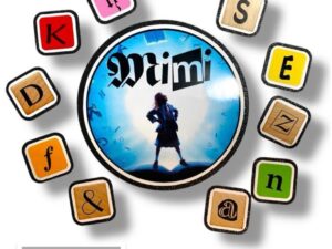 Personalised Matilda the Musical Card Cake Topper & Letter Tiles