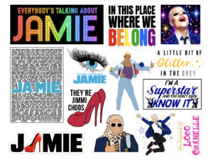 Everybody's talking about Jamie musical Edible Icing Sheet A4 Cake Toppers