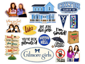 Gilmore girls Edible Icing Sheet A4 Cake Toppers