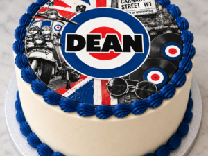 Personalised Mod/Mods 7.5inch Edible Icing Sheet A4 Cake Topper