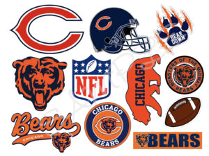 Chicago Bears NFL Edible Icing Cake Toppers A4 Icing Sheet