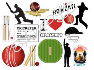 Cricket Edible Icing Sheet A4 Cake Toppers