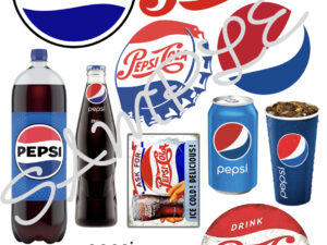 Pepsi Edible Icing Sheet A4 Cake Topper