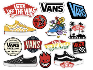 Vans "off the wall" inspired cake toppers A4 Edible icing sheet