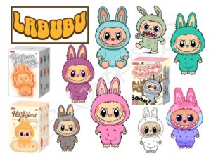 Labubu Themed Edible Cake Toppers A4 Icing Sheet