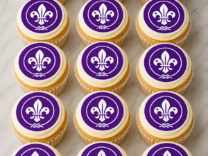 World Scout Logo (Scouts) Logo Edible Icing Sheet Cupcake Toppers x15
