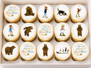 We're Going on a Bear Hunt Edible Cupcake Toppers x 15 5cm A4 Icing Sheet